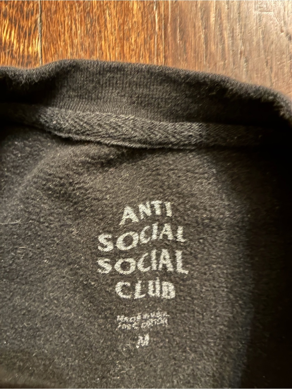 Anti social social club sweatshirt size medium - Picture 3 of 3